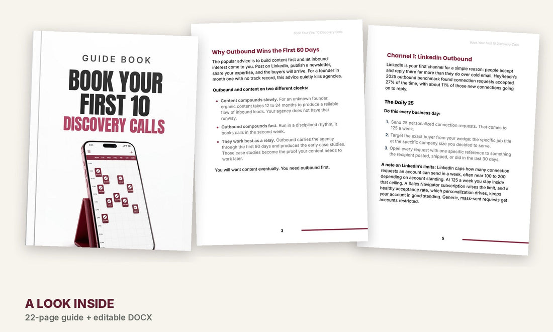 Pages from the discovery calls guide