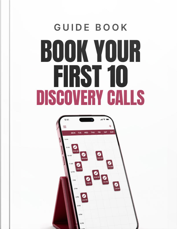 Discovery calls guide, included in the complete kit